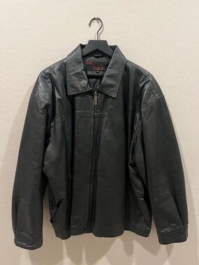 Vintage Black Leather Jacket